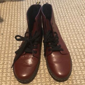 Doc Martens Red Boots